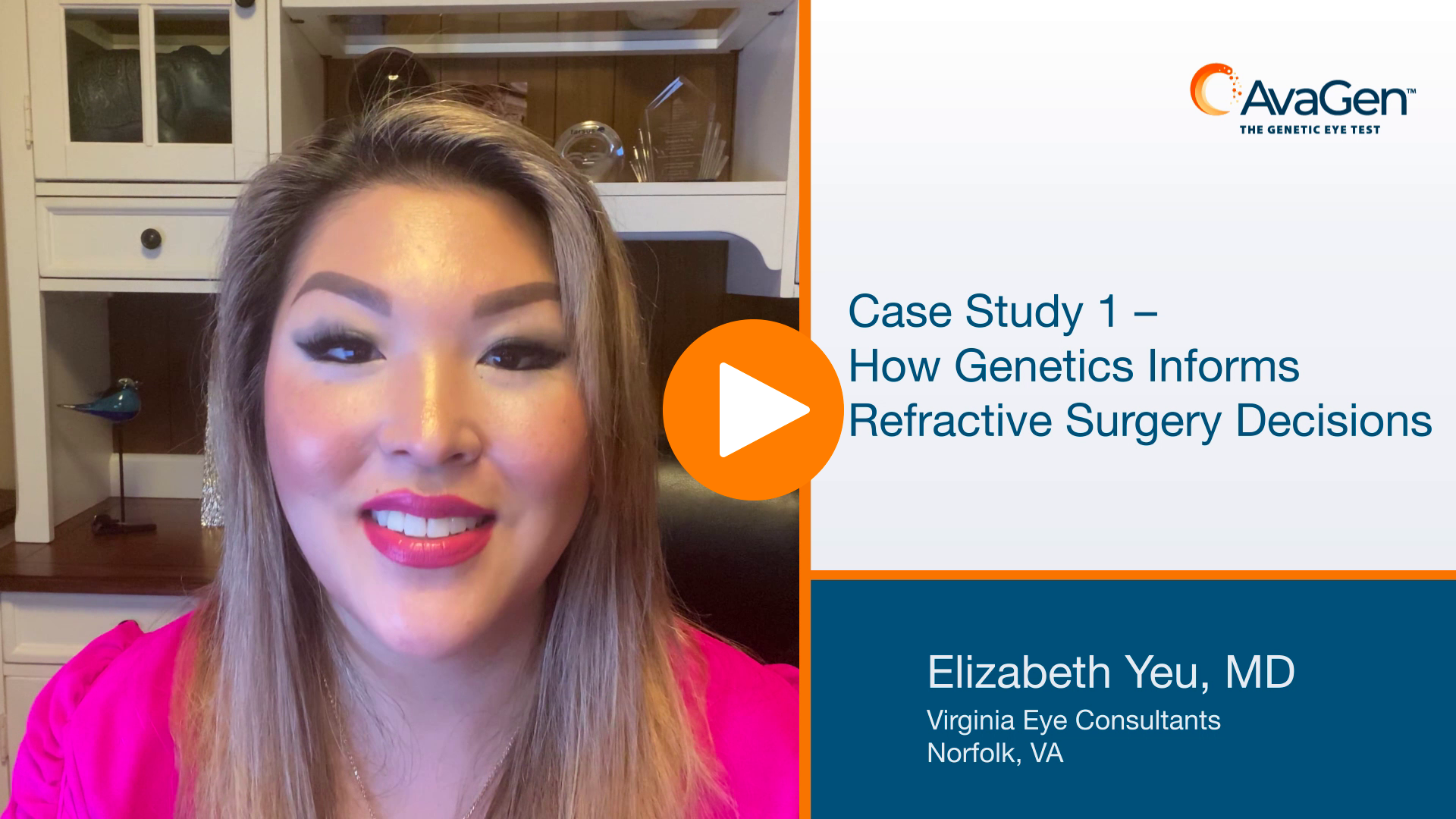 Case Study 1 - How genetics informs refractive surgery decisions