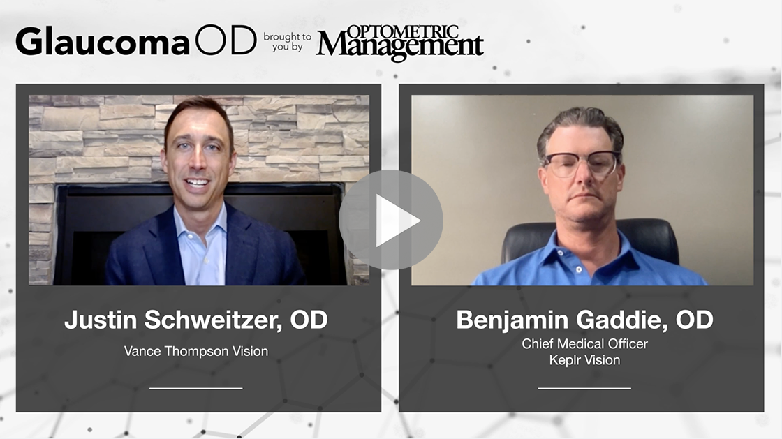 Justin Schweitzer, OD and Benjamin Gaddie, OD discuss diagnosing early glaucoma patients.