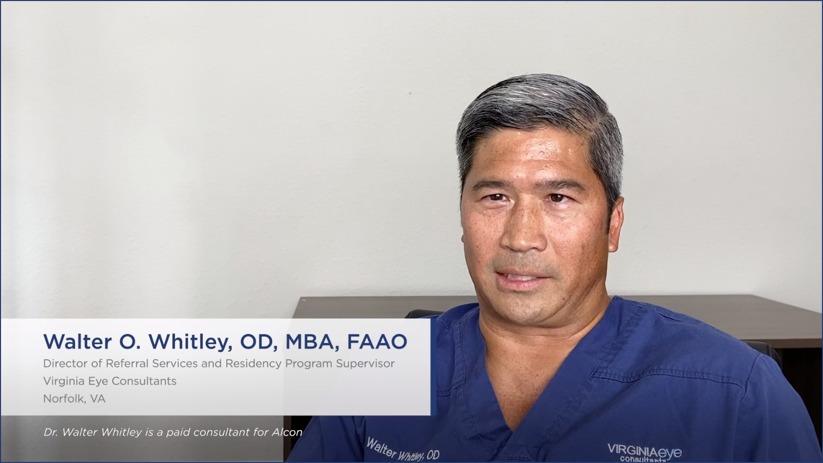 Dr. Walter Whitley Discusses Preservative Free Dry Eye Relief